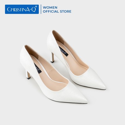 Giày Nữ Cao Gót Bít Mũi Nhọn CHRISTINA-Q GBN417G