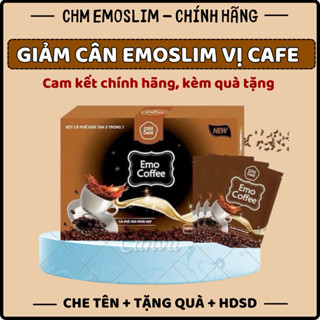   HOẢ TỐC + CHÍNH HÃNG  BỘT CÀ PHÊ EMO COFFEE - GIẢM NHANH AN TOÀN HIỆU QUẢ - GIẢM CÂN EMoSLIM 