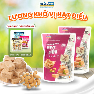  Lương Khô Headwayvina Vị Hạt Điều Bổ Sung Năng Lượng Béo Bùi Thơm Ngon Cực Kỳ Hấp Dẫn 
