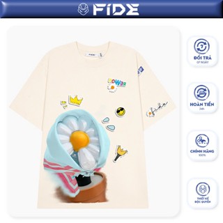 Áo thun FIDE LIGHTSTICK phông unisex form rộng local brand nam nữ cổ tròn oversize -AT184
