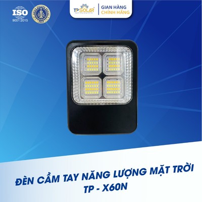 Đèn Cầm Tay Năng Lượng Mặt Trời TP SOLAR Công Suất 60W, 3 Chế Độ Sáng TP.XT11.60