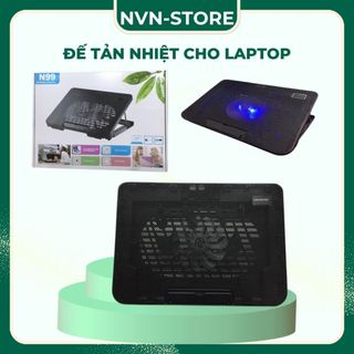  Đế tản nhiệt 2 quạt dành cho laptop cổng Usb phù hợp máy tính xách tay 