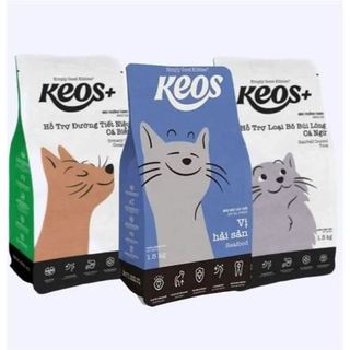 Hạt Cho Mèo Mọi Lứa Tuổi Keos 350g