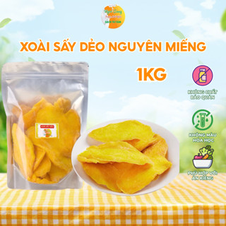 [ 1KG ] Xoài sấy dẻo nguyên miếng loại 1 thơm ngon, giàu dinh dưỡng - Ngọc Sang Food