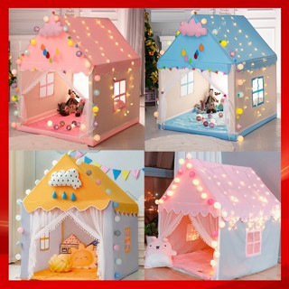 Lều Cho Bé, Lều Công Chúa, Lều Vải Cho Bé Dựng Trong Nhà-Góc Chơi Siêu Chill Cho Thiên Thần Nhỏ, Lắp Ráp Nhanh,  An Toàn