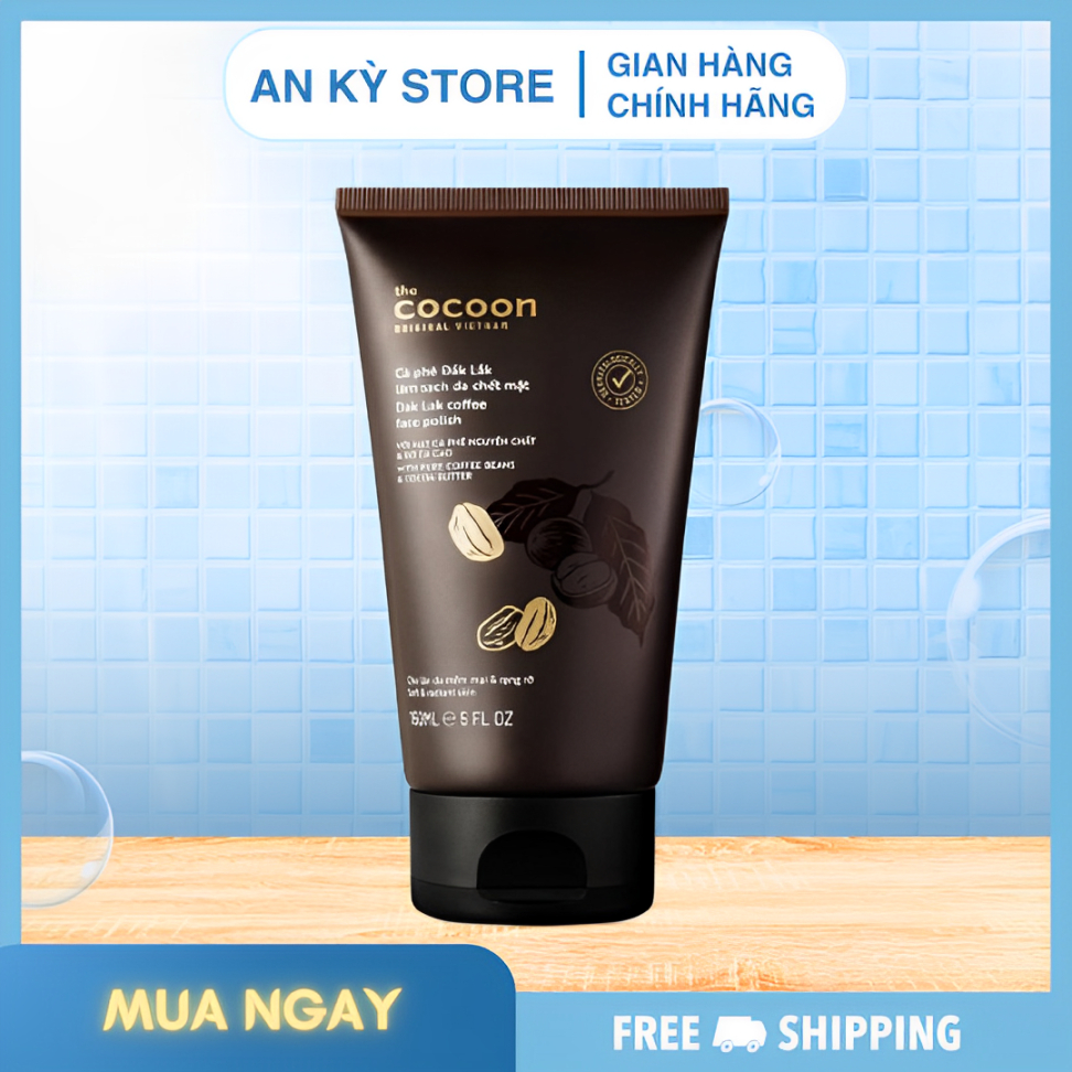Tẩy Da Chết Cocoon Cà Phê Đắk Lắk - Làm Sạch Da Chết Mặt 150ml