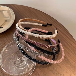 Băng đô pha lê đính hạt lấp lánh cao cấp | Phụ kiện tóc nữ sang trọng N'Lee House