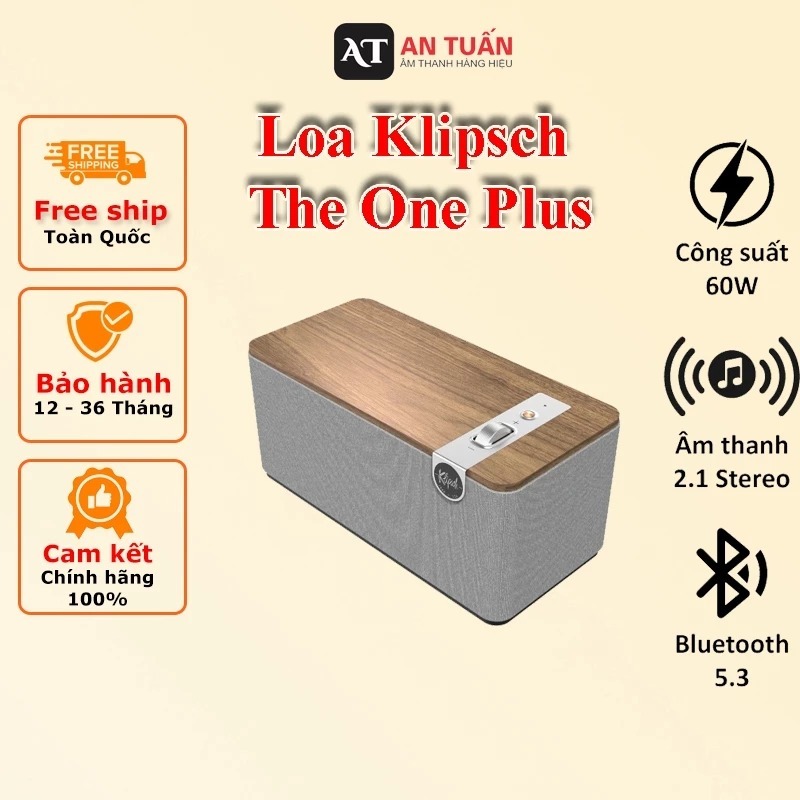 Loa Klipsch The One Plus (Hàng Chính Hãng Bảo Hành 12 Tháng Đổi Mới 15 Ngày Đầu )