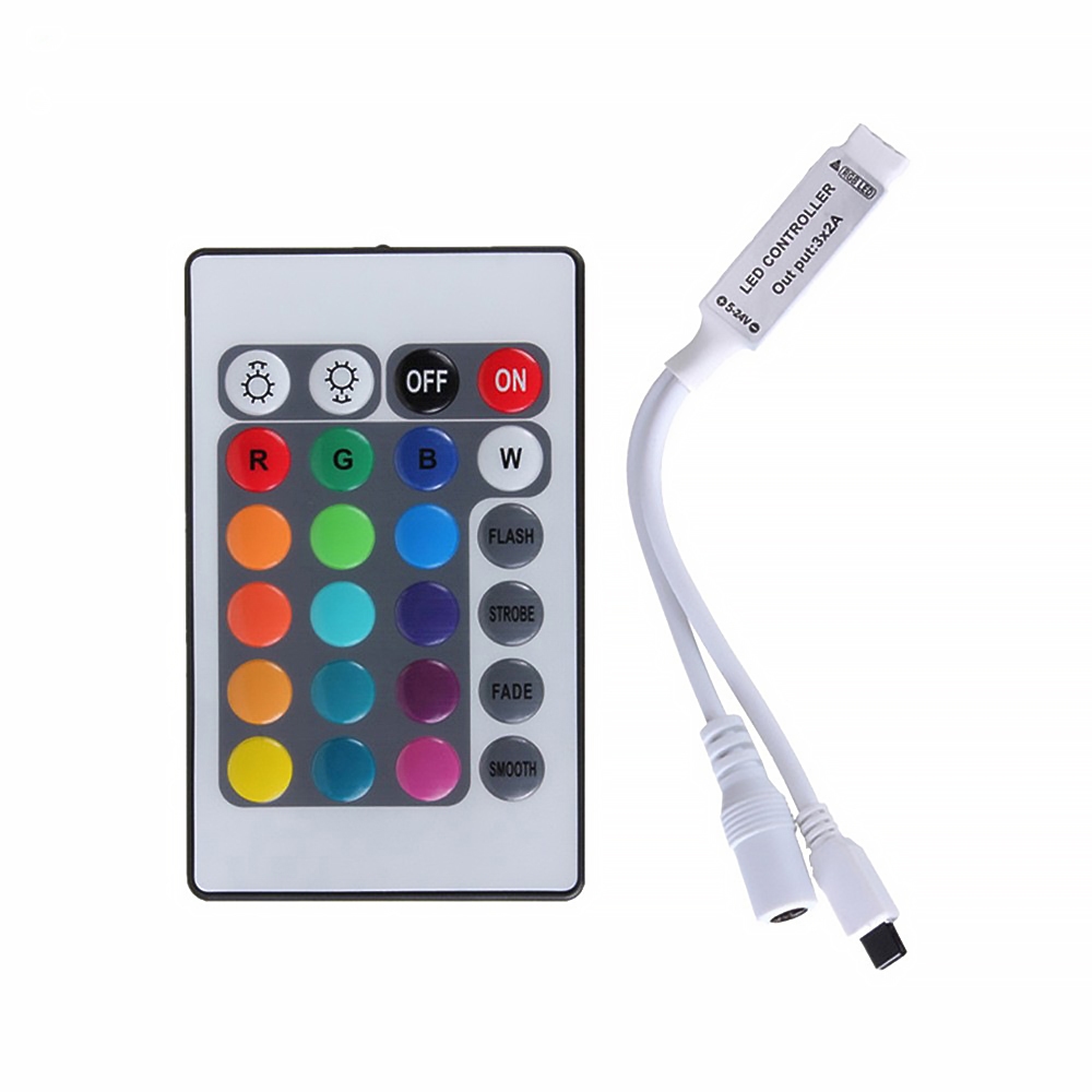 Bộ điều khiển led rgb 5v- 12v - 24v