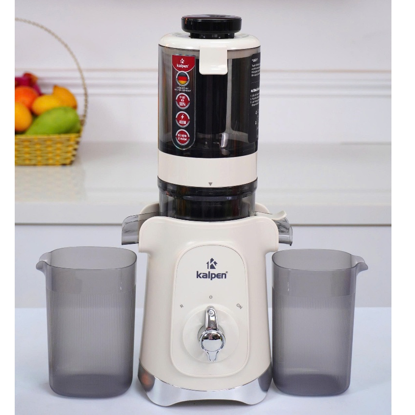 Máy Ép Chậm Kalpen J10 Công Suất 400W GIA DỤNG ĐỨC Bảo Hành 2 Năm - MÁY ÉP TRÁI CÂY