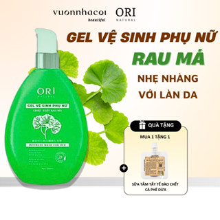  Dung dịch vệ sinh phụ nữ rau má Ori Vườn nhà cội cấp ẩm làm sạch khử mùi thơm tho 