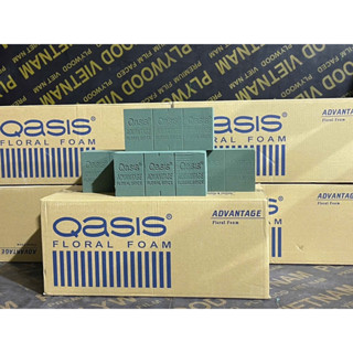 [ Sỉ thùng 20 viên ] Xốp xanh cắm hoa tươi, hoa sáp, mút xốp Qosis Advantage loại 1
