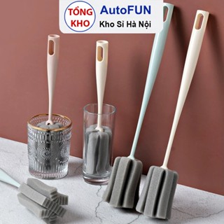 [Tổng Kho Sỉ] Cây Cọ Cốc LY THẾ HỆ 3 V7 Cao Cấp – Dụng Cụ Cọ Rửa Ly, Bình Sữa Bọt Biển Cán Dài