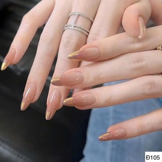  D105 - Móng Tay Giả nail box bộ 30 móng shop Loan Kim nail giả mẫu đi tiệc cưới đi chơi tết 2026 