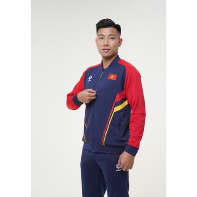 Áo suvec tuyển trẻ BĐQG 2025 xanh navy MJ-G4157-11 (k chữ VIETNAM)