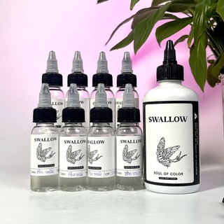 Nước pha màu mực SWALLOW nước pha màu sơn én chai full 8oz mẫu mới