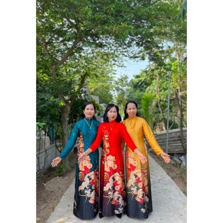 ÁO DÀI SIU LỤA V12 CÓ BIGSIZE 4X,5X