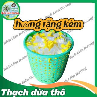 TÚI 500G THẠCH DỪA 14 MIẾNG /TẤM NẤU CHÈ DỪA DẦM