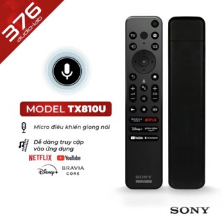   LOẠI XỊN  Remote SONY Giọng Nói RMF TX810U - Đời SONY 4Κ 8K HD TV - HỖ TRỢ 6 PHÍM TẮT 