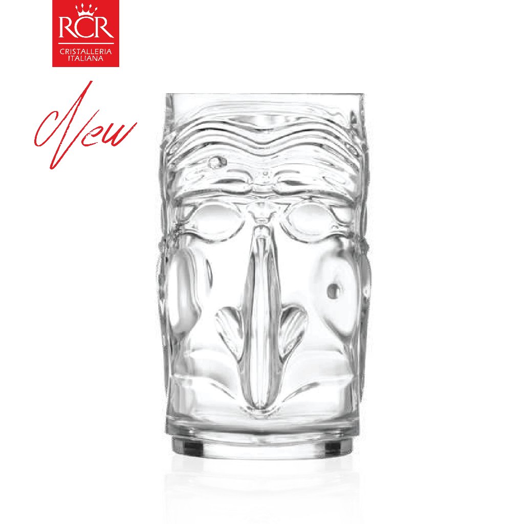 Ly Uống Cocktail, Nước Ép Thuỷ Tinh Pha Lê Không Chì Ý RCR Crystal Tiki - Tiki Pulcinella 450 ml