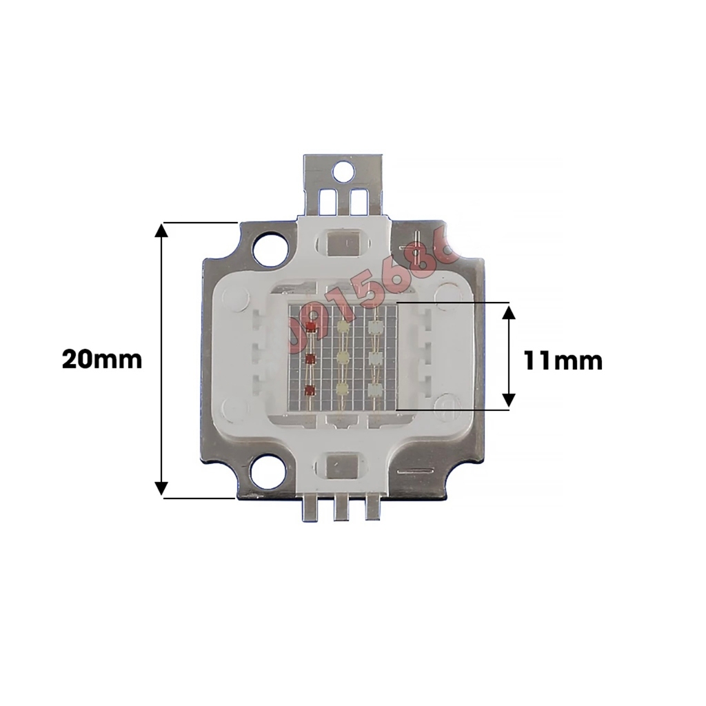Combo bộ đèn 10w rgb