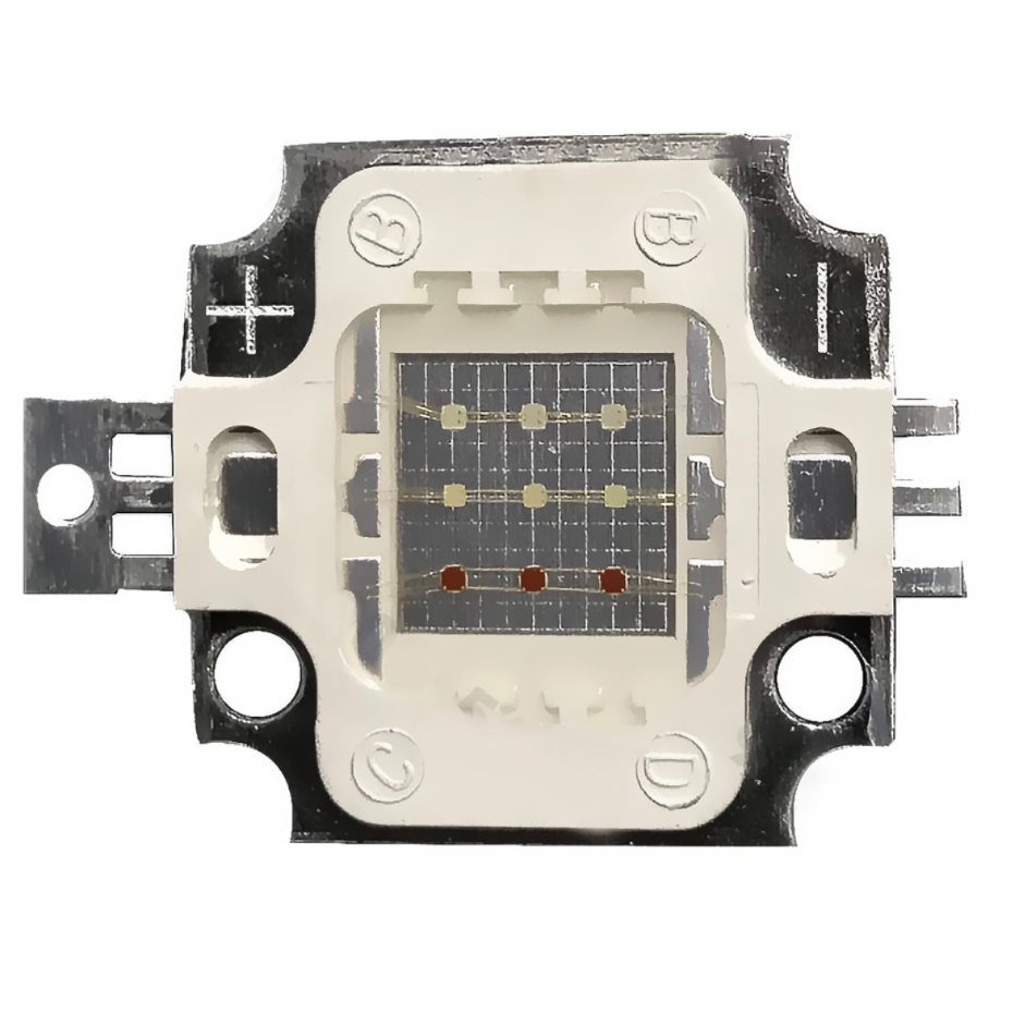 Mắt Led 12V 10W 3 màu RGB