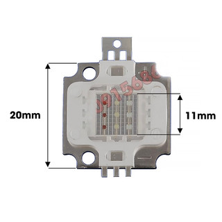 Mắt Led 12V 10W 3 màu RGB