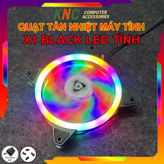 Quạt Tản Nhiêt X1, Fan Led, Fan Case RGB, Cắm Trực Tiếp Cổng Molex 4Pin, Không Cần Hub