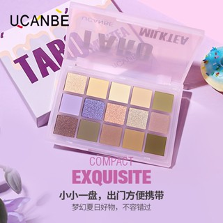 bảng mắt UCANBE màu lì nghệ thuật   TARO Milktea   