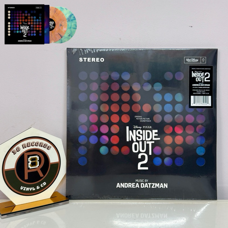 Đĩa Than OST - Inside Out 2 - 2LP Color Marble Vinyl