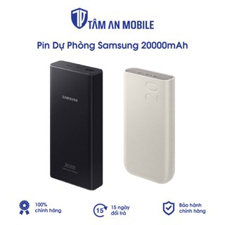  Pin dự phòng Samsung 20000mAh sạc nhanh 25W P5300 - Hàng chính hãng 