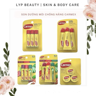 [Bill Mỹ] Son dưỡng môi siêu cấp ẩm, giảm khô môi, chống nắng Carmex Lip Balm MỚI