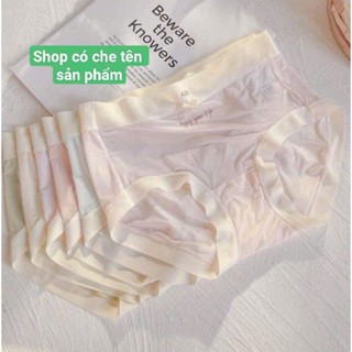 Combo 5 Quần Lót Nữ CHỮ AIR tàng hình, Sét Quần Lót Nữ lụa cao cấp giúp vòng 2 thon gọn , vòng 3 săn chắc mềm mại