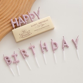  Bộ nến chữ HAPPY BIRTHDAY - Trang Trí Bánh Kem Bánh Sinh Nhật 