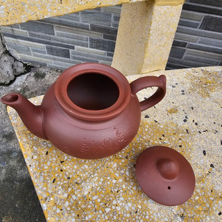 (ấm lẻ) Ấm trà đất nung Bát Tràng Màu Đen