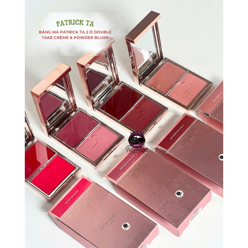   Hàng chính hãng- Bill US  Má hồng Patrick Ta Blush Major Headlines- đủ màu fullbox 