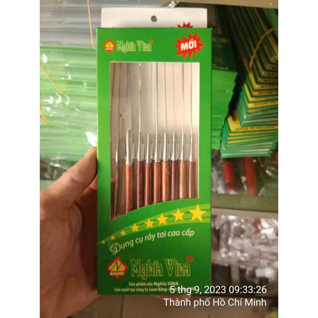 Bộ ráy Tai Nghĩa Vina Cao Cấp 9 món.