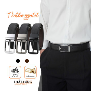 Thắt lưng nam da thật đơn giản, dây nịt học sinh nam đi học-đi làm cho nam bản 3.3 cm TLD191 - Thắt Lưng Giá Tốt