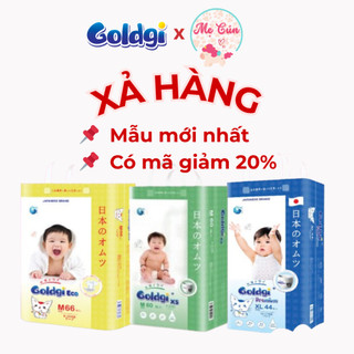   XẢ HÀNG  Tã dán quần Nhật Bản Goldgi Premium X5 Eco đủ size NB92 S84 M66 M60 L56 L48 XL46 XL44 XXL34 