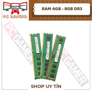 Ram 8Gb, 16Gb DDR3, DDR4 tháo main thanh ly