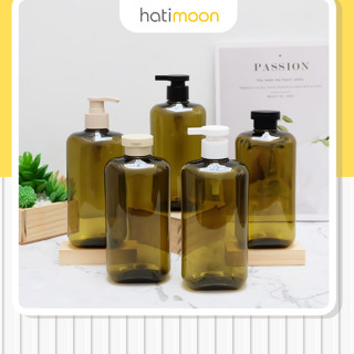  Chai nhựa đựng dầu gội sữa tắm Hatimoon bình nước rửa tay rửa chén dùng cho phòng tắm nhà bếp 