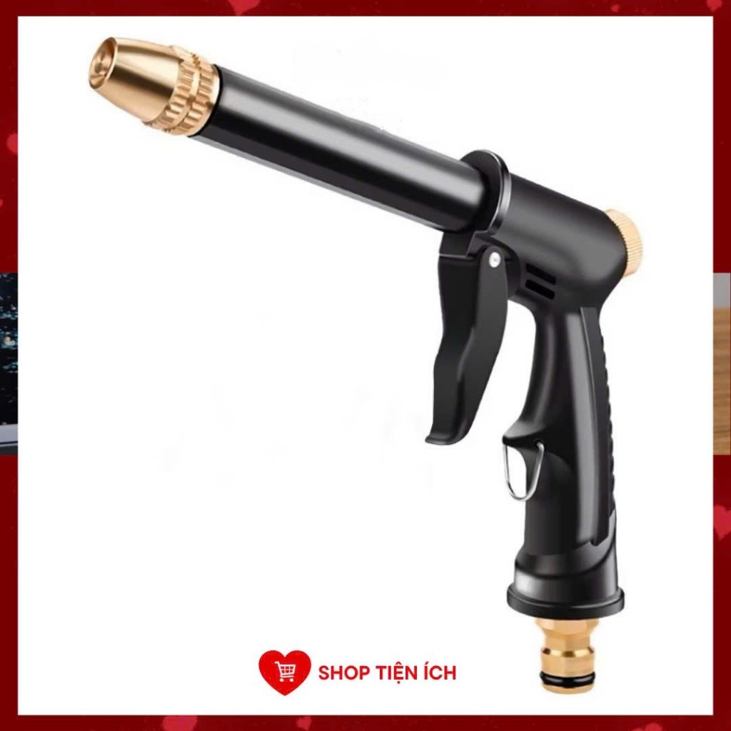 Vòi Xịt Rửa Xe Ô Tô - Bộ Vòi Xịt Tăng Áp Rửa Xe ,Kèm Theo Bình Xà Phòng  ( Rửa Xe,Tưới Cây...)