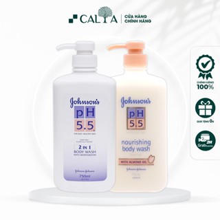  Sữa Tắm Johnson PH 5.5 Cho Người Lớn Dưỡng Ẩm Mịn Màng 750ml 