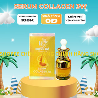 [Chính Hãng] Serum Huỳnh Đỗ Collagen 3W Siêu Cấp Ẩm