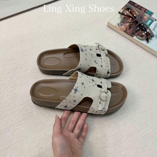 [LOẠI 1- 3 MÀU] Dép nữ quai ngang chất da xịn xò BLING mới 2025