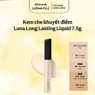   Luna  Che Khuyết Điểm Luna Longlasting Tip Concealer Cover - Fit 
