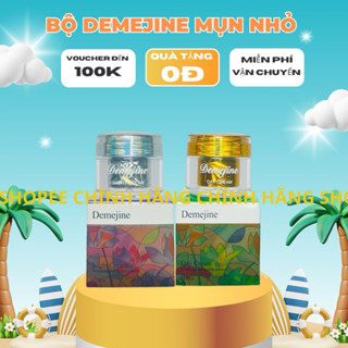 Demejine Cặp Kem Ngày - Đêm Mụn Trắng Da(Bộ Nhỏ)