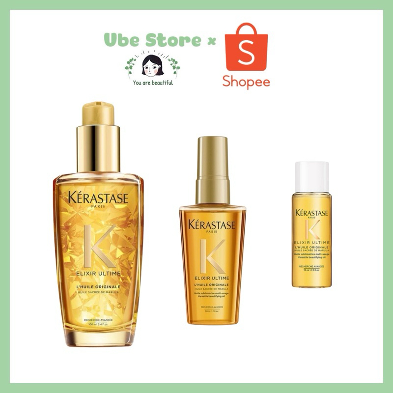 TINH DẦU DƯỠNG TÓC ELIXIR ULTIME 15ML