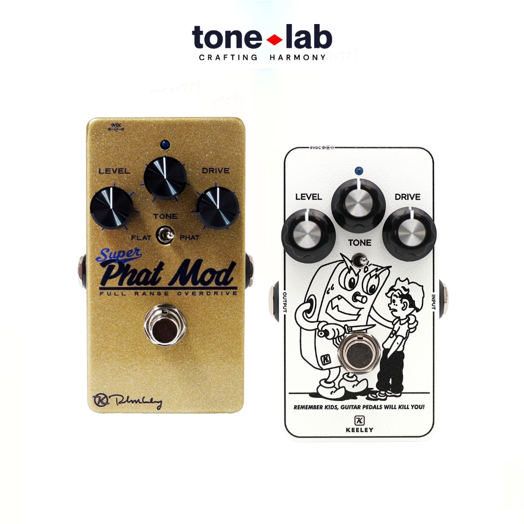 [Tone Lab] [HCM] Bàn đạp hiệu ứng Keeley Super Phat Mod Full Range Transparent Overdrive Pedal - Nor