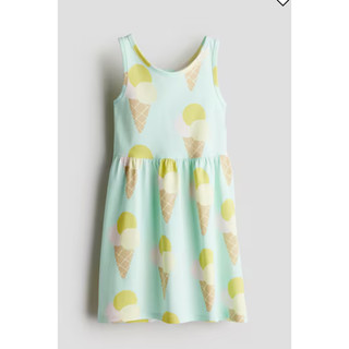 Váy cotton hè bé gái HM